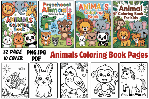 Engaging Kids Animals Coloring Book Pages: A Creative Toolkit