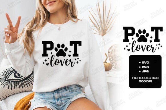 Pet Lover SVG PNG Design: Create Heartfelt Animal Apparel